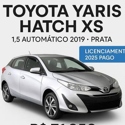 TOYOTA YARIS 1.5 16V FLEX XS MULTIDRIVE